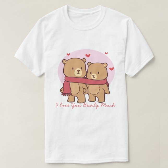 Bears in Love T-Shirt (Design Front)