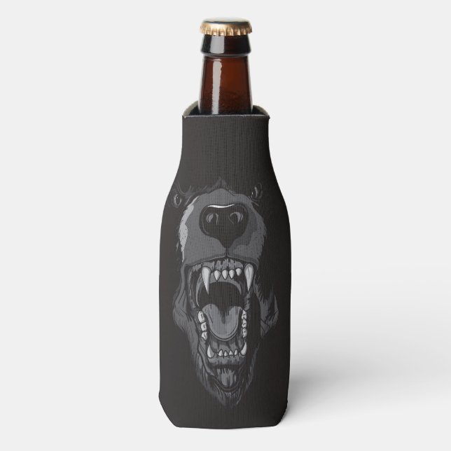 BEAR'S MOUTH BOTTLE COOLER (Bottle Front)