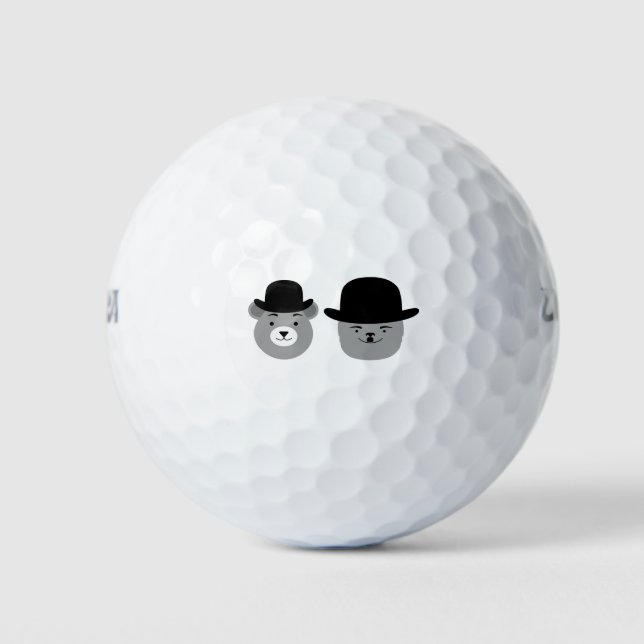 Bears of the Desert Golf Balls (Front)