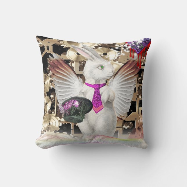 Bear's Prayers      Cushion (Front)