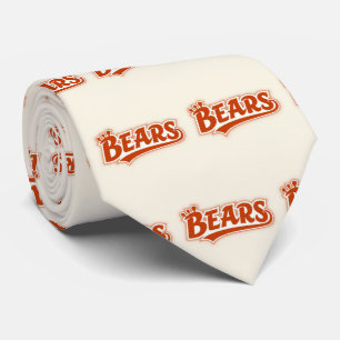 Bears Sports Team Necktie