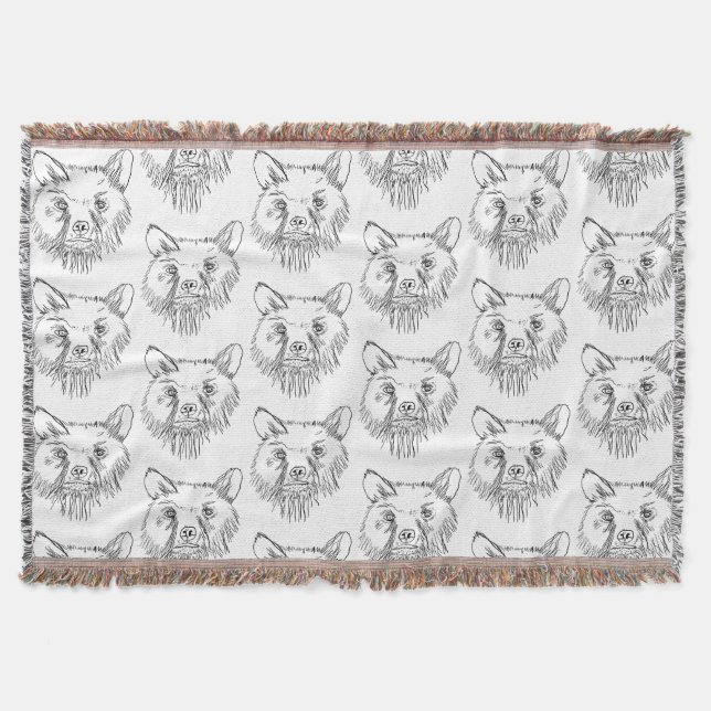 Bears Throw Blanket (Front)