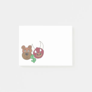 Bears Vs. Bulls Stock Market Finance Money Post It Post-it Notes