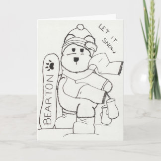 Bearton Bear Holiday Card