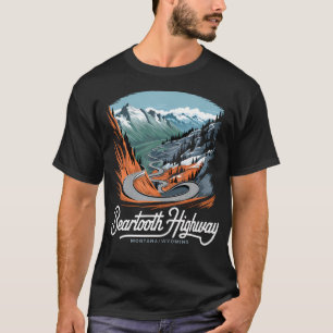 Beartooth Highway Montana Wyoming Mountains T-Shirt