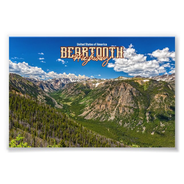 Beartooth Highway  Photo Print (Front)