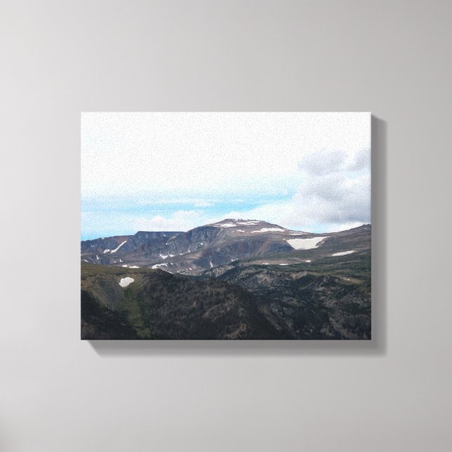Beartooth Pass Colour 11x14 Canvas Print (Front)