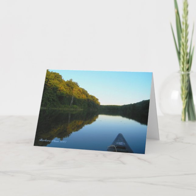 Beartown State Park: Benedict Pond Card (Front)