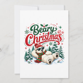 Beary Christmas Card