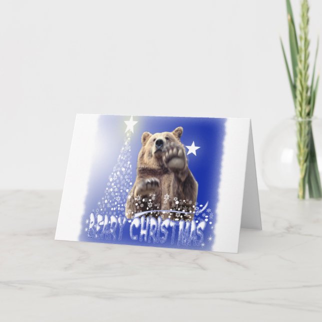 BEARY CHRISTMAS! HOLIDAY CARD (Front)