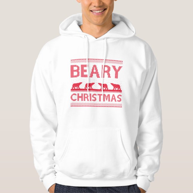 Beary Christmas Hoodie (Front)