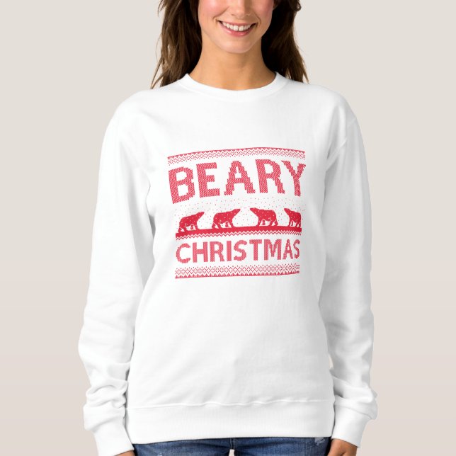 Beary Christmas Sweatshirt (Front)