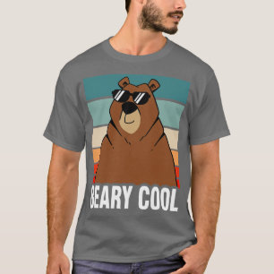 Beary Cool Brown Bear  T-Shirt