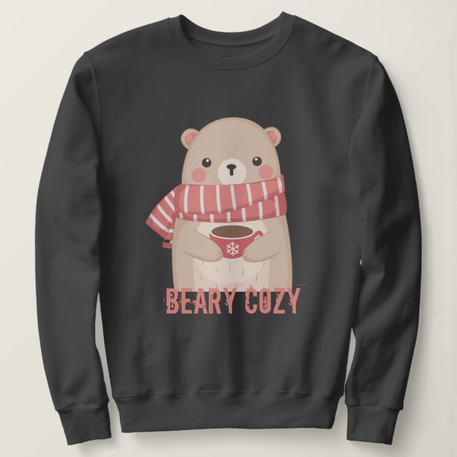 Beary Cosy Sweatshirt (Design Front)