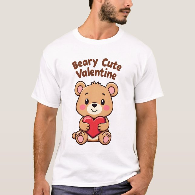 Beary Cute Valentine T-Shirt (Front)