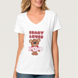Beary Loved Bear X-O Valentine's Day t-shirt