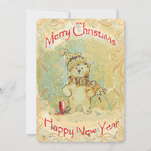 Beary Merry Christmas Card
