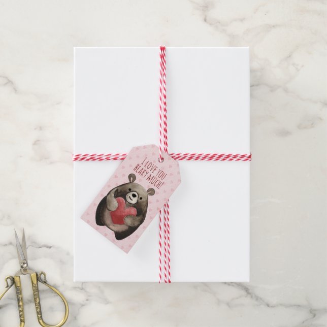 Beary Much Gift Tags (With Twine)