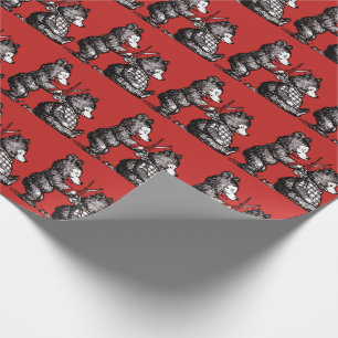 Beary Nice Hairdresser, Stylist or Barber Wrapping Paper