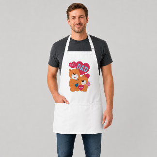 Beary Special Dad Standard Apron