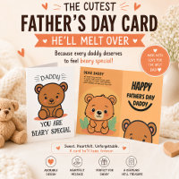 Beary Special Daddy, Teddy Bear Father's Day