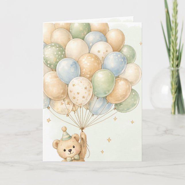 Beary Special Thank You Card (Front)