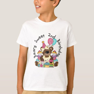 Beary Sweet 2nd Birthday T-shirts and Gifts