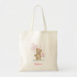 Beary Sweet Birthday Tote Bag