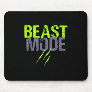 Beast Activated Mode On Funny Fitness Workout Gym  Mouse Pad