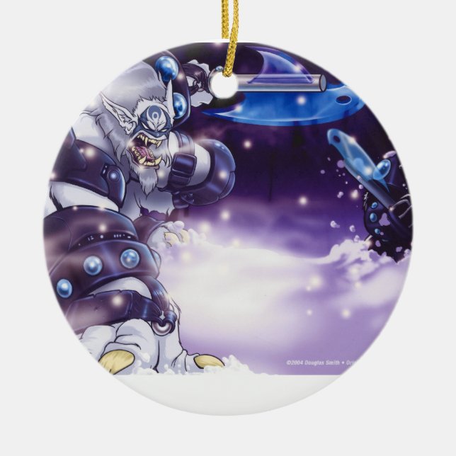 Beast Attack Ornament (Front)