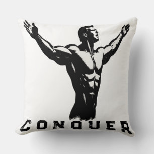 Beast Mode Activated Pillow  Bold Training Mindset