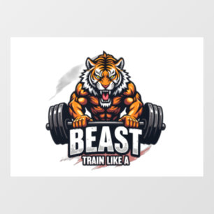 Beast Mode On – Fitness Workout T-Shirt Design