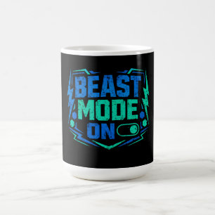 Beast Mode ON – Gym Activation Power Coffee Mug