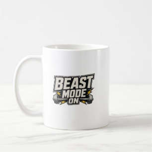 Beast Mode On Gym Fitness Motivation Coffee Mug