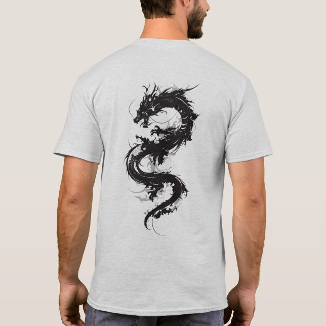 Beast Mode Quote T-Shirt | Motivational Gym Shirt (Back)