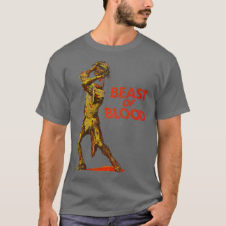 Beast of Blood Retro 60s Cult Horror Movie T-Shirt