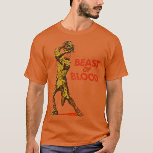 Beast of Blood Retro 60s Cult Horror Movie T-Shirt
