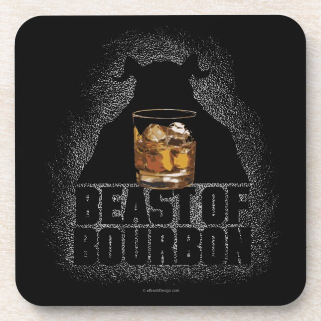 Beast Of Bourbon Coaster (Front)