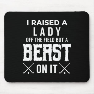 Beast On The Field Shirt - Funny Proud Mom And Dad Mouse Pad