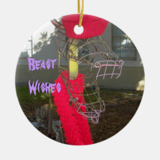 Beast, Penguin, Holiday pendant Ceramic Tree Decoration