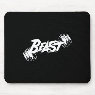 Beast Performance Motivation Graphic  Mouse Pad