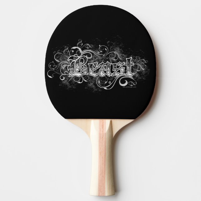 Beast Ping Pong Paddle (Front)