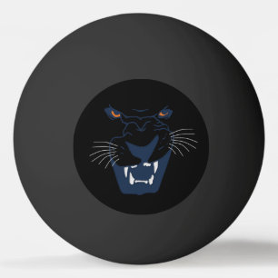 BEAST with FANGS and YELLOW EYES Ping Pong Ball