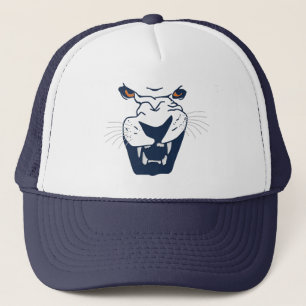 BEAST with FANGS and YELLOW EYES Trucker Hat