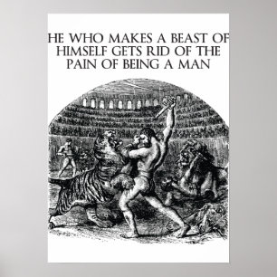 BEAST - Workout Motivational Poster