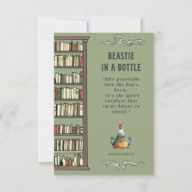 Beastie in a Bottle Bookmark