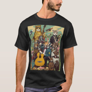 Beastly Beats: Animal Punk Rock Revolution" T-Shirt