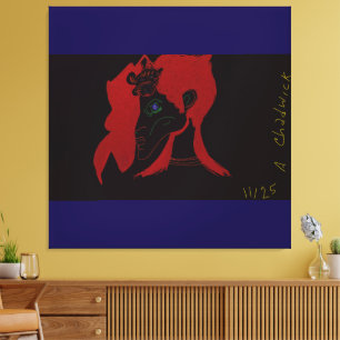 Beastmaster Queen Canvas Print