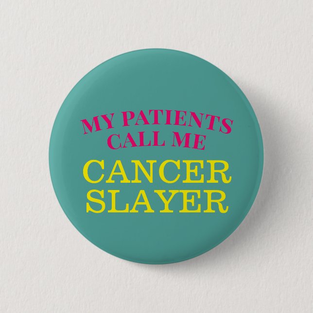 Beat Cancer Thank-You Button (Large) (Front)