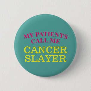 Beat Cancer Thank-You Button (Large)